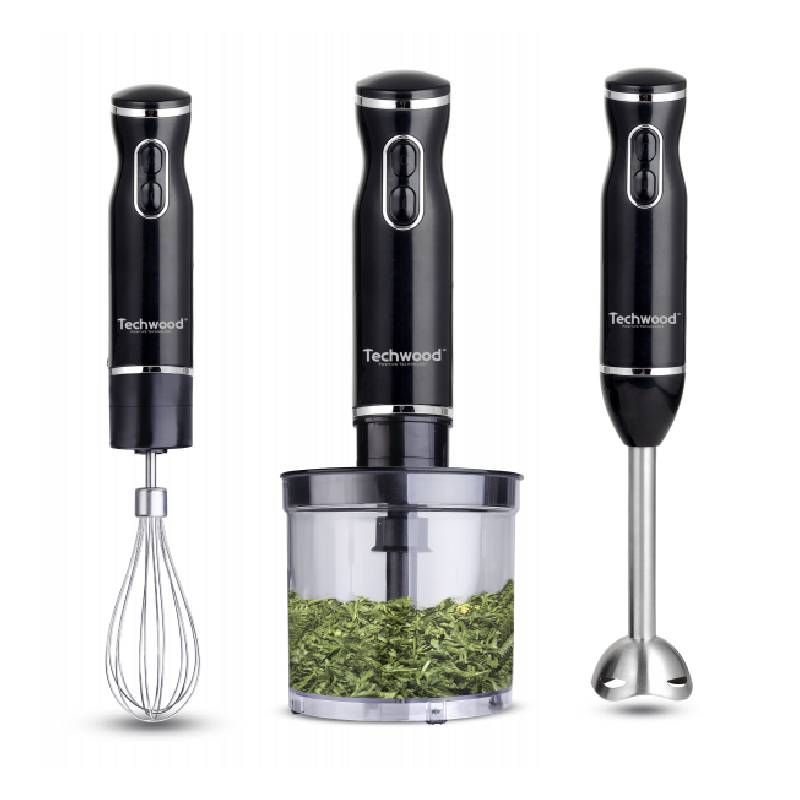 Mixeur Plongeant 3En1 TECHWOO DTMS-9666 - Noir