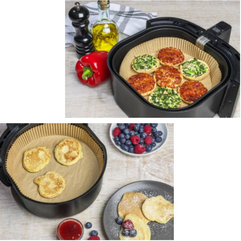 Papier Cuisson TOPPITS Pour Les Friteuses Sans Huile – 20 Pièces