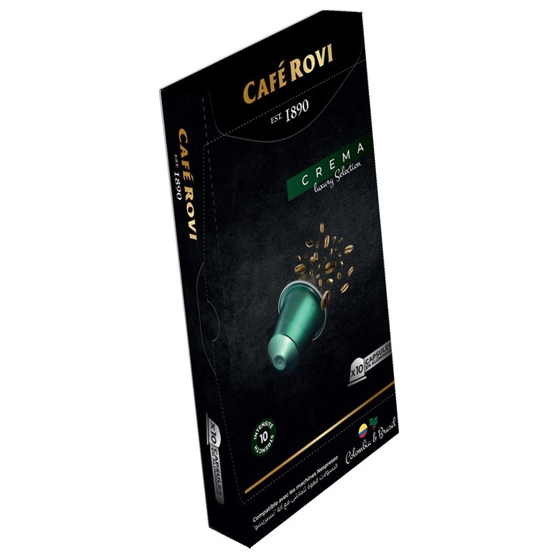Paquet De 10 Capsules ROVI Alu Crema