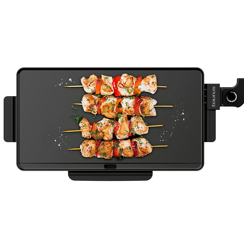 Plancha Grill Électrique TAURUS Steakmax 2200Watts - Noir