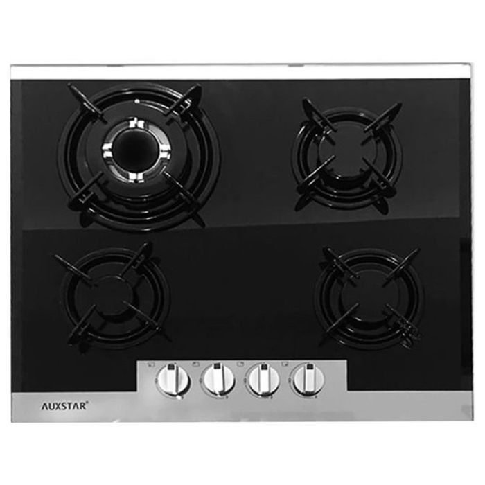 Plaque De Cuisson Encastrable AUXSTAR AUX-400V 4 Feux – Noir