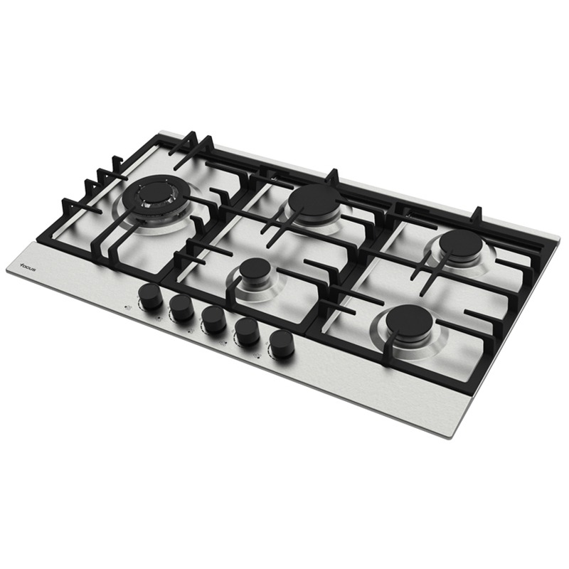 Plaque de Cuisson Encastrable FOCUS F4789X 5 Feux 90cm – Inox