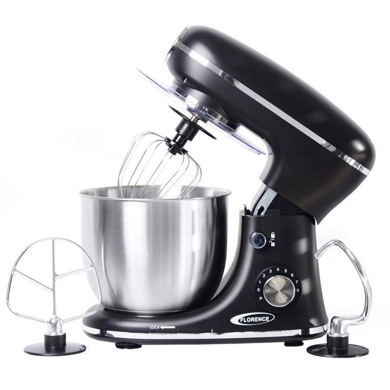 Robot Pétrin FLORENCE SM-6484A 1300W - Noir