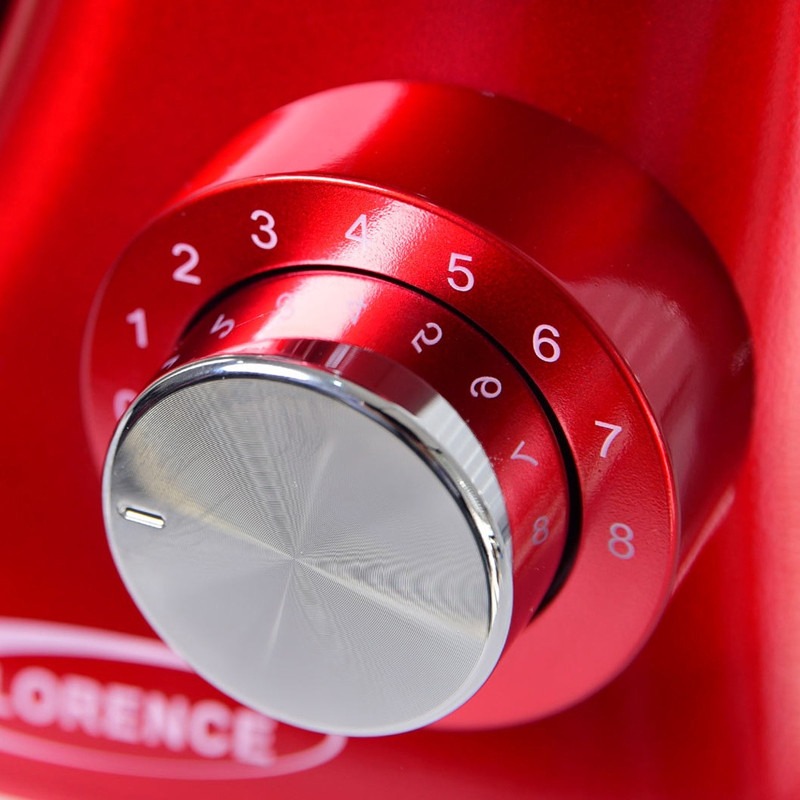 Robot Pétrin FLORENCE SM-6484A 1300W – Rouge