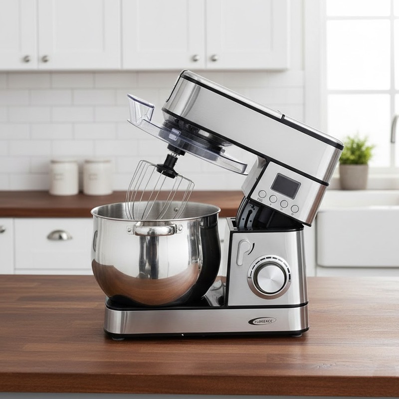 Robot Pétrin FLORENCE YD-3810E 2200W – Silver