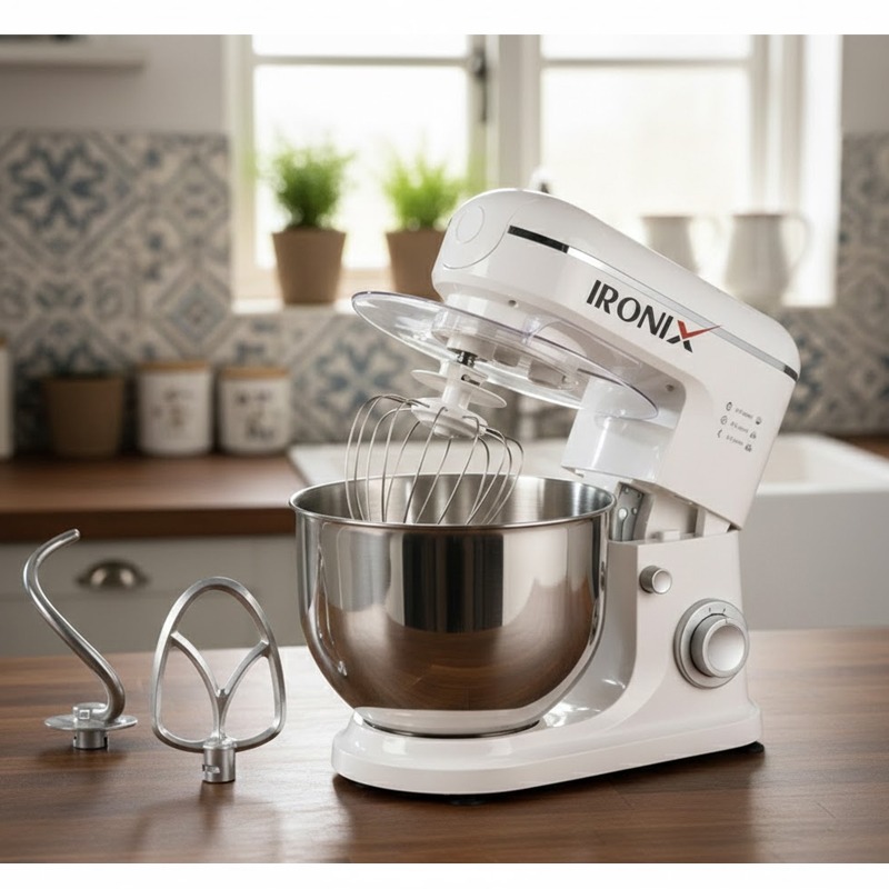 Robot Pétrin IRONIX WMN43-43 1600W – Blanc