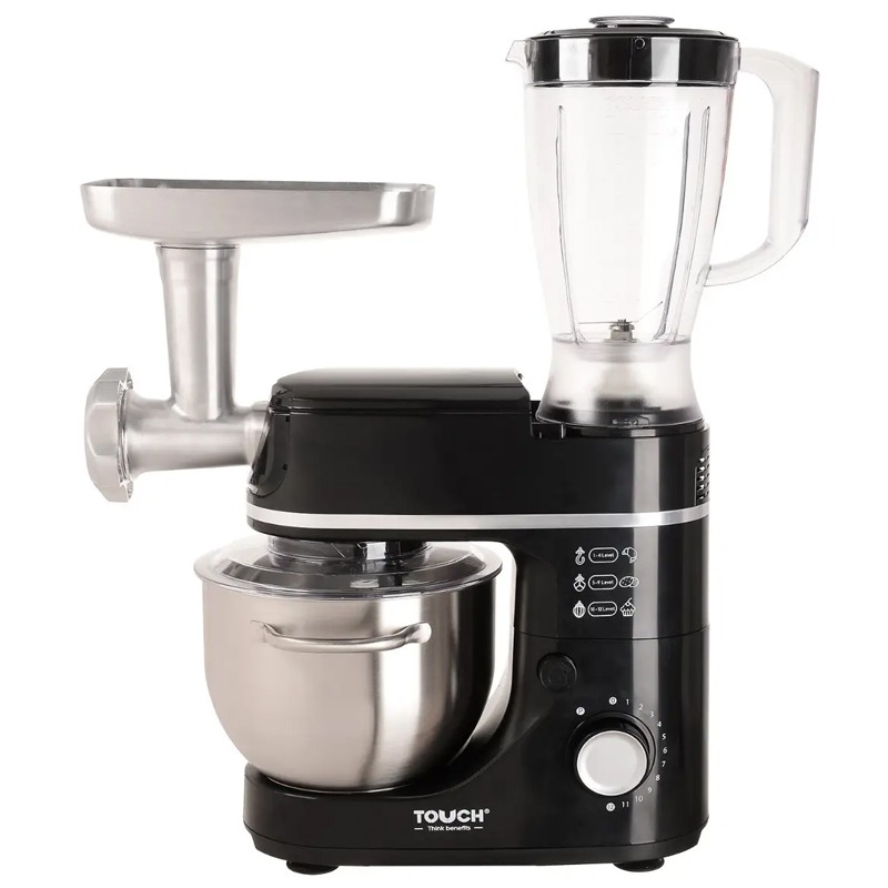 Robot Pétrin Multifonction TOUCH 40567 2000W – Noir