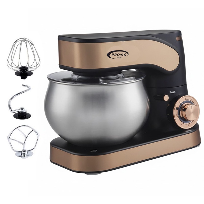 Robot Pétrin PROVA PE-3004 1300 Watts - Noir&Gold