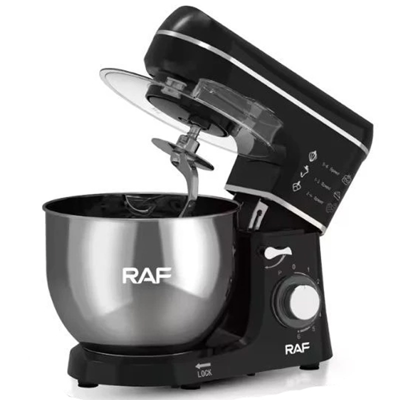 Robot Pétrin RAF R-6618B 8 Litres – Noir