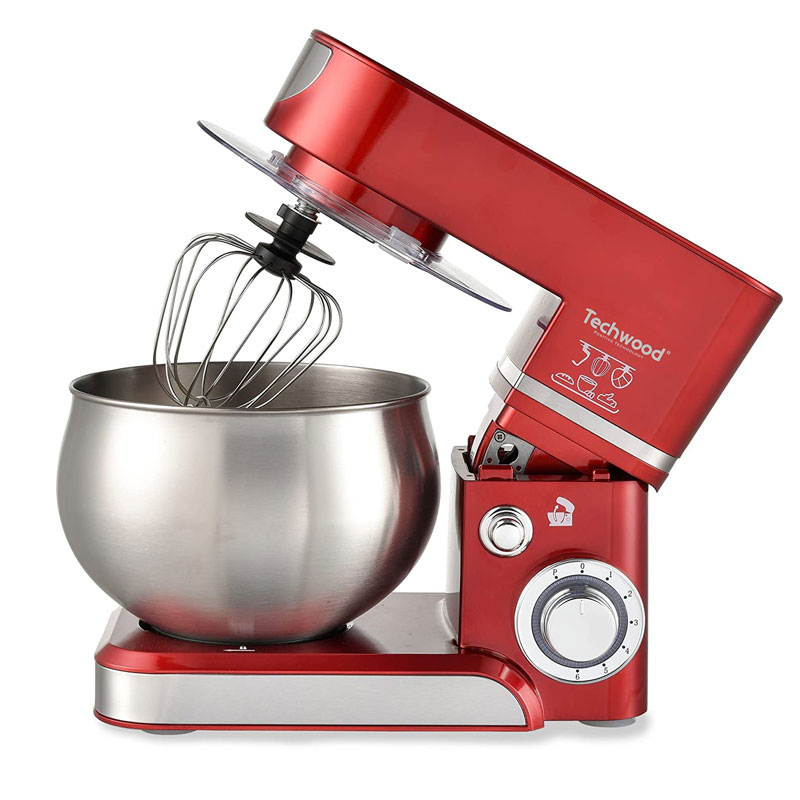 Robot Pétrin TECHWOOD 5 Litres 1000W – Rouge