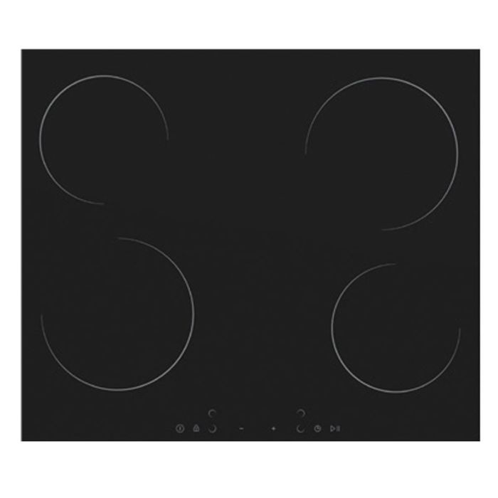 Plaque De Cuisson Encastrable FOCUS F816X 4 Feux 60cm - Noir