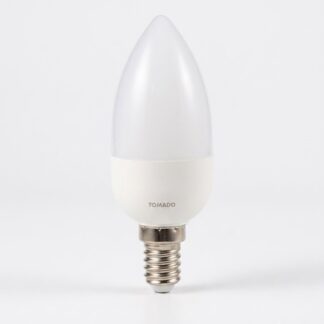 Lampe à bougie LED TORNADO TO-CD5M lumière chaude 5W, lumière jaune