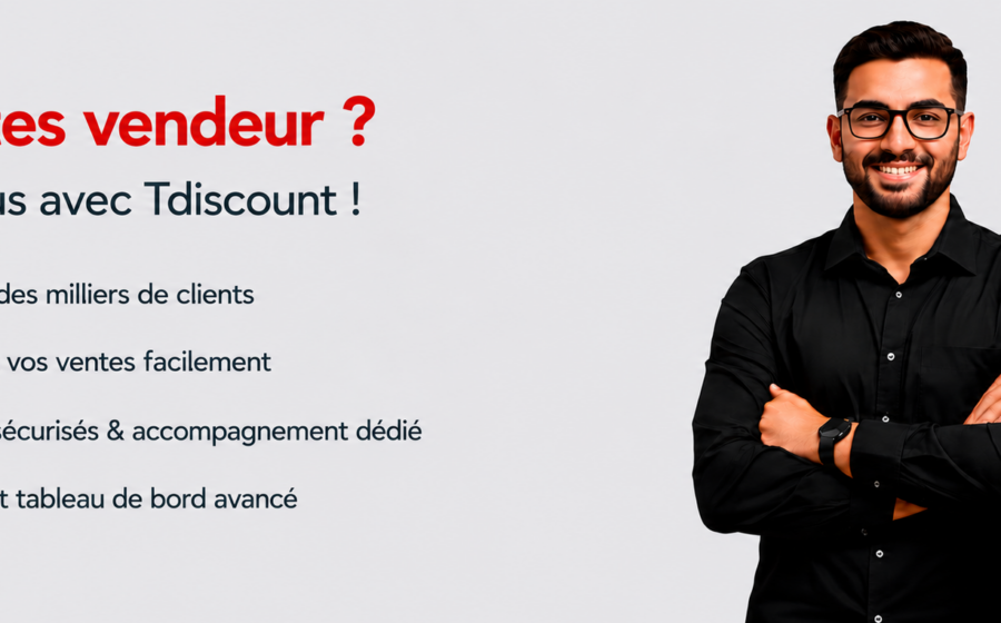 Comment devenir vendeur sur Tdiscount